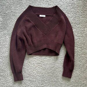 Dissh Cropped Sweater, Size 6